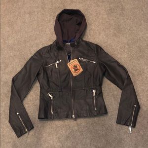 Vegan Leather Jacket